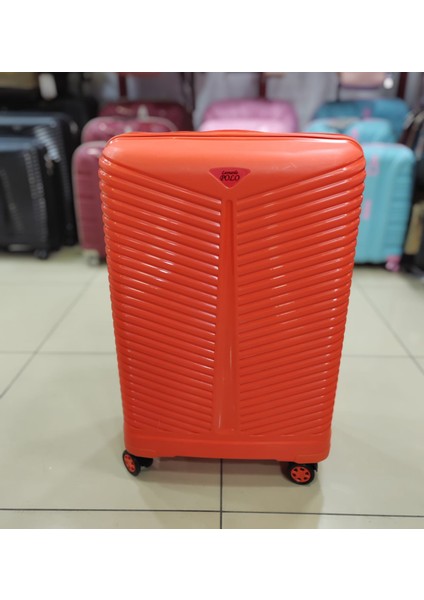 L. Polo Pp Kırılmaz Slikon Büyük Boy Valiz