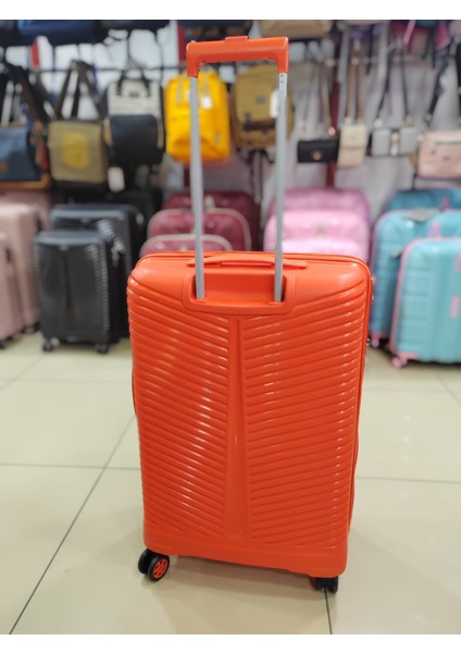 L. Polo Pp Kırılmaz Slikon Büyük Boy Valiz modelleri