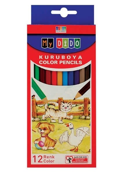 Kuru Boya Uzun Boy 12'li