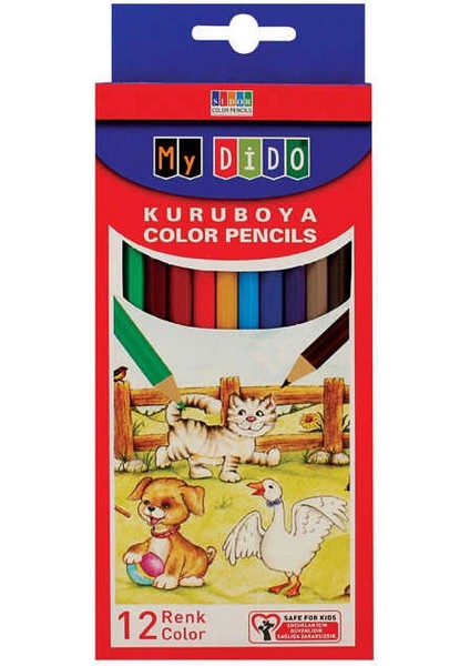 Kuru Boya Uzun Boy 12'li