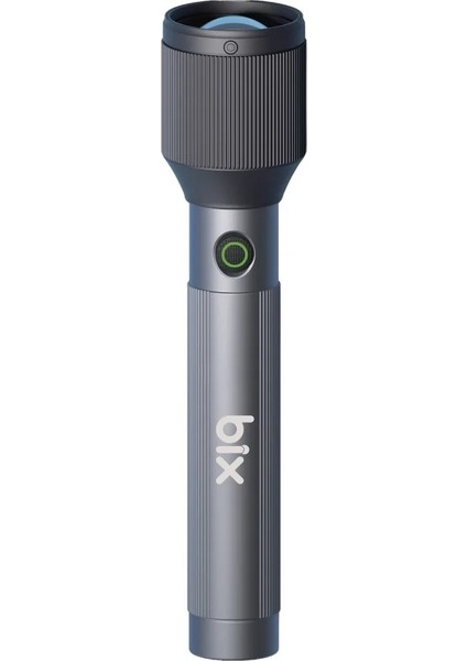 Flashlight BX2143FL 24W Led, Max. 1100 Lümen Parlaklık ve 950 Metreye Kadar Menzilli, Zoom Özellikli Şarj Edilebilir Çok Modlu Kompakt El Feneri