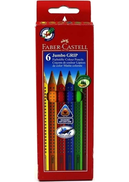 Jumbo Kuru Boya 6 Renk (110906)