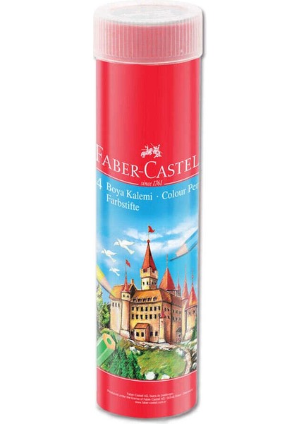 Faber Castell Red Line Kuru Boya Metal Tüp 24'lü