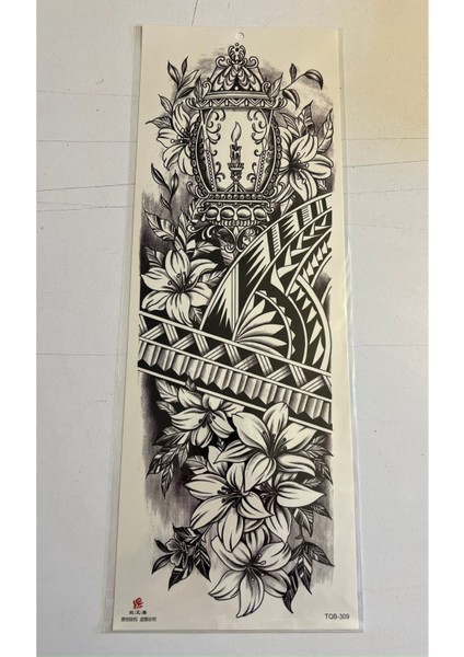 1 Hafta Kalıcı 4 Adet Birden Tam Kol Bacak Kaplama 46 cm Geçici Dövme Seti fiyatları