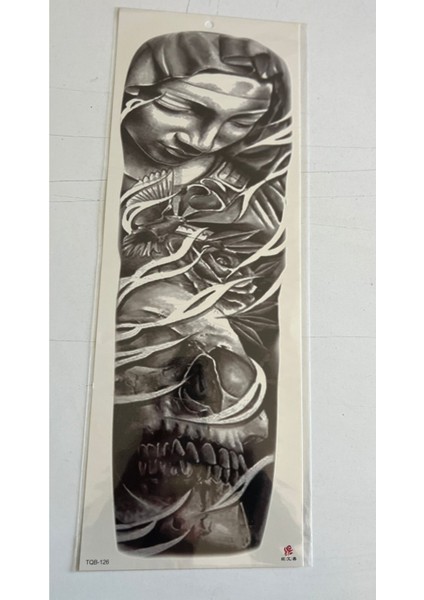 1 Hafta Kalıcı 4 Adet Birden Tam Kol Bacak Kaplama 46 cm Geçici Dövme Seti fırsatları