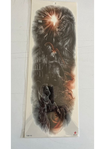 1 Hafta Kalıcı 4 Adet Birden Tam Kol Bacak Kaplama 46 cm Geçici Dövme Seti modelleri