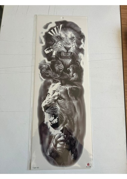 1 Hafta Kalıcı 4 Adet Birden Tam Kol Bacak Kaplama 46 cm Geçici Dövme Seti indirimleri