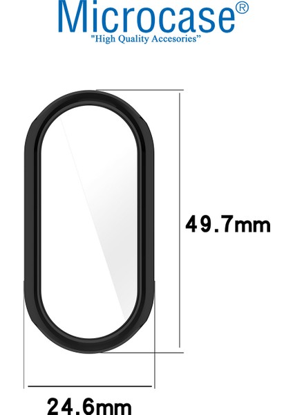 Xiaomi Smart Band 9 Için Önü Kapalı Silikon Kılıf - AL3173 modelleri