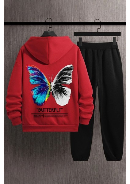Uygun Tarz Only Trendwear Butterfly Baskılı Eşofman Takımı