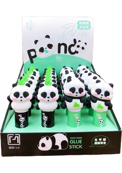Panda Desenli Stick Yapıştırıcı 3'lü Set
