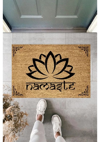 Namaste, Iç ve Dış Kapı Önü Paspası, Dijital Baskı Paspas