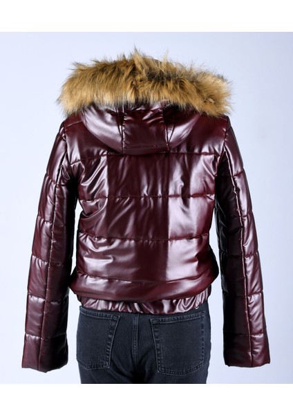 Kadın Deri Mont G082SZ035.000.WP24012