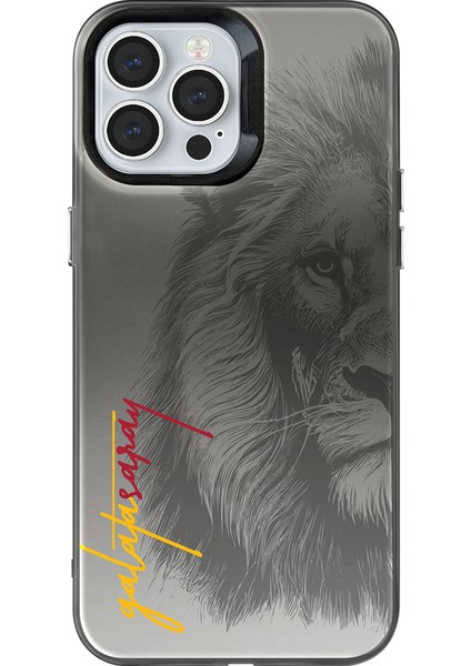Apple iPhone 13 Pro Max Galatasaray Premium Aslan Telefon Kılıfı