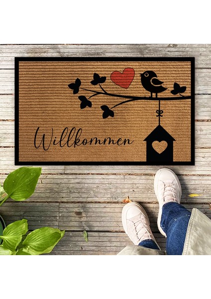 Halı Paspas - Willcommen