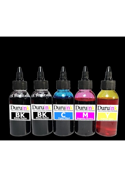 Duruınk Canon TS3450 (PG-545 CL-546) Kartuş Dolum Seti 5 Li Set 5X100ML Mürekkep fiyatları