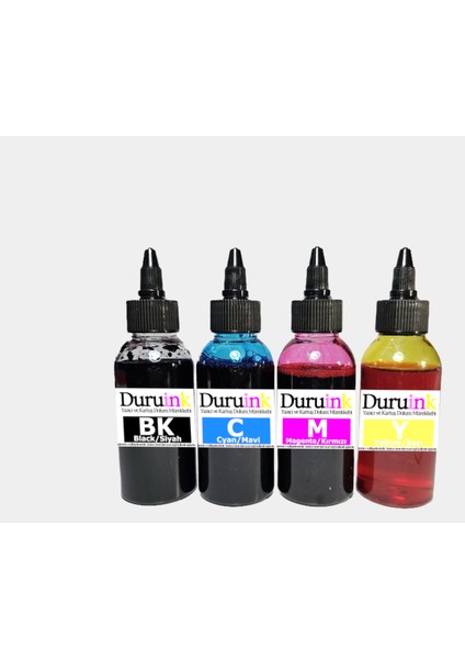 Duruınk Canon MX350 MX360 MX410 MX420 (Pg 510 cl 511) Kartuş Mürekkep Dolum Seti 4X100 ml
