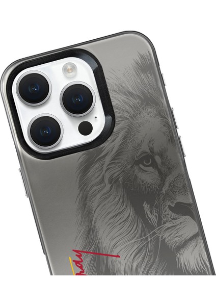 Apple iPhone 15 Galatasaray Premium Aslan Telefon Kılıfı
