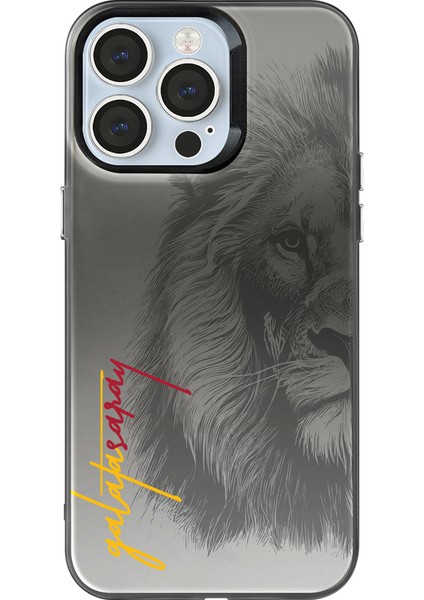 Apple iPhone 14 Pro Max Galatasaray Premium Aslan Telefon Kılıfı