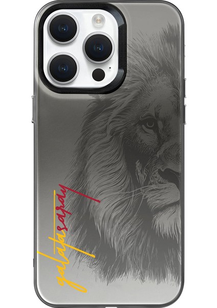 Apple iPhone 15 Pro Max Galatasaray Premium Aslan Telefon Kılıfı