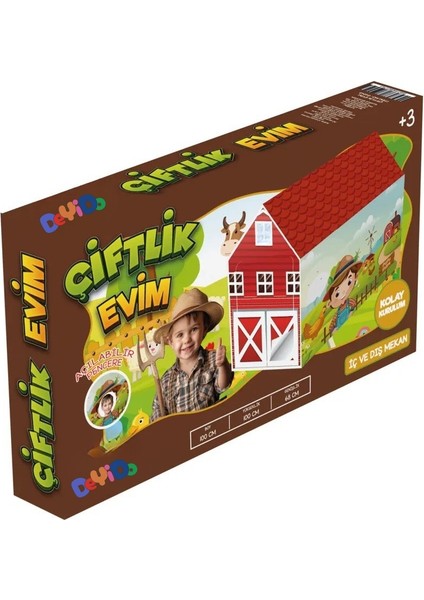 Çiftlik Evim Eğlenceli Oyun Evi Evcilik Oyun Çadırı Minik Kampçı Çadırı fırsatları