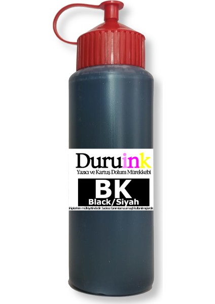 Duruınk Canon MX320 MX330 MX340 Siyah Kartuş Mürekkep Dolum Seti 500 ml (Pg 510)