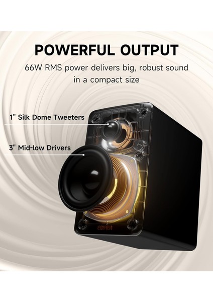 M60BLK Multimedia Bluetooth Speaker 66WRMS (EDF-M60-BLK)