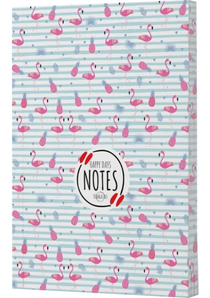 Vivago Art Flamingo 4, 14X20 Çizgili DEFTER-15X15 Çizgisiz Defter Seti (320 Sayfa)