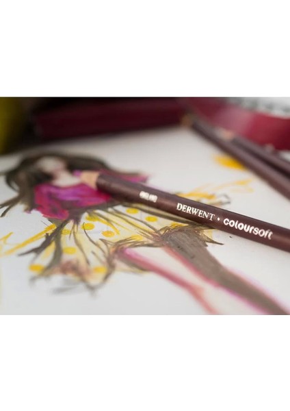 Coloursoft Kuru Boya Kalemi 72LI Ahşap Kutu modelleri