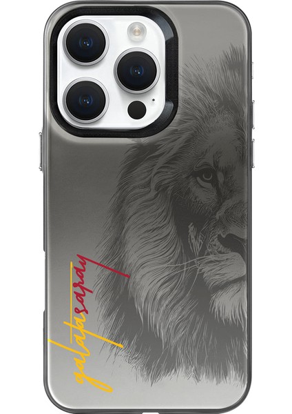 Apple iPhone 16 Pro Galatasaray Premium Aslan Telefon Kılıfı