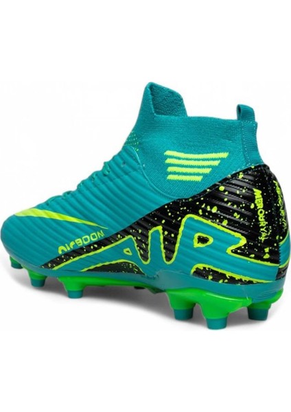 565 Turkuaz Sarı Erkek Krampon Futbol Ayakkabısı fiyatları