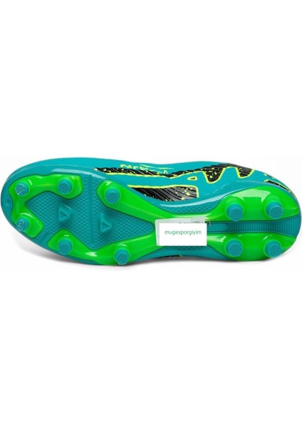 565 Turkuaz Sarı Erkek Krampon Futbol Ayakkabısı modelleri