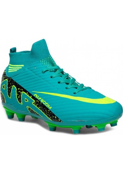 565 Turkuaz Sarı Erkek Krampon Futbol Ayakkabısı fırsatları
