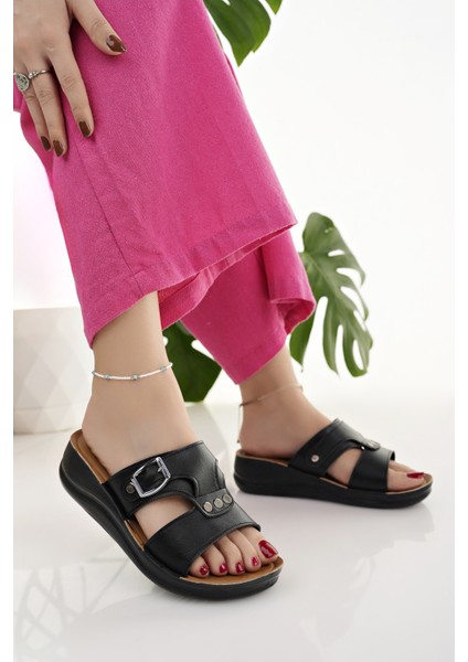 Kadın Günlük Terlik Ortopedik Yumuşak Taban Ev Sokak Misafir Çeyiz Iş Terliği indirimleri