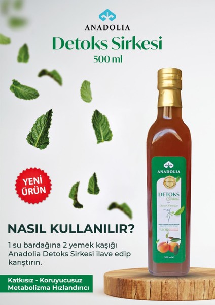 Detoks Sirkesi 500 ml