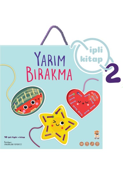 Yarım Bırakma - İpli Kitap 2 (10 İpli Figür + Kitap)