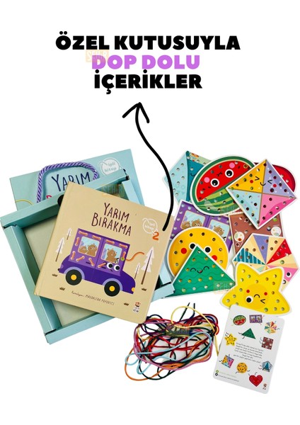 Yarım Bırakma - İpli Kitap 2 (10 İpli Figür + Kitap)