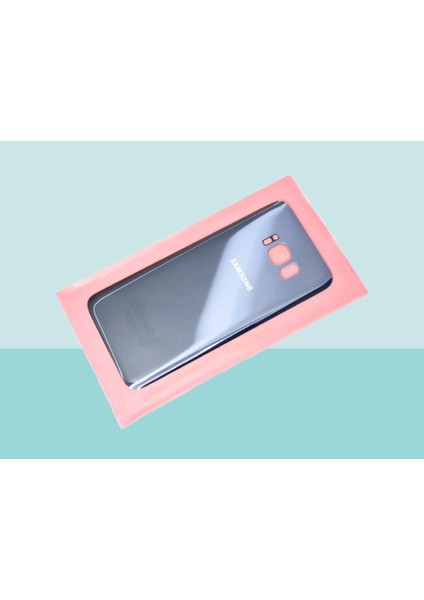 Samsung Galaxy S8 Uyumlu Arka Kapak Batarya Kapağı - Mavi