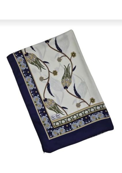 Lale Desenli Rayon Şal -Fular