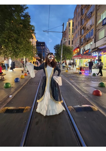 KADIKÖY KOSTÜM Yetişkin Kadın Barok Kostümü