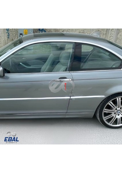 Bmw E46 Krom Kapı Kolu 2 Kapı 2001-2005 P. Çelik