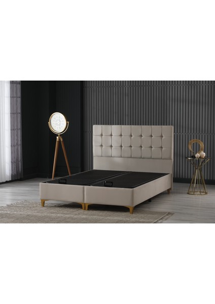 Ela Ikili Baza Başlık Btk Concept Still Ikili Baza Başlık 160 x 200 cm (Yatak Hariç)