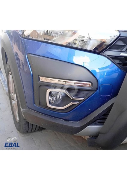 Dacia Jogger Krom Sis Çerçevesi 2 Parça 2021> Paslanmaz Çelik fiyatları