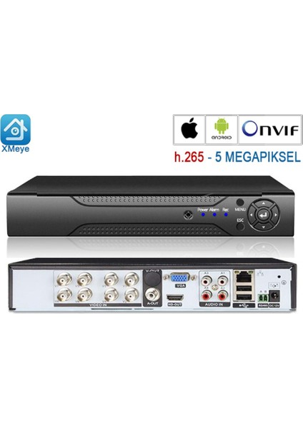 Venas VN-4008HD 8 Kanal Ahd Dvr Xmeye Kayıt Cihazı fiyatları