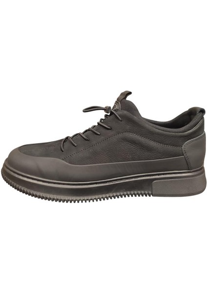 4K1138 Kaymaz Kauçuk Taban Deri Erkek Ayakkabı