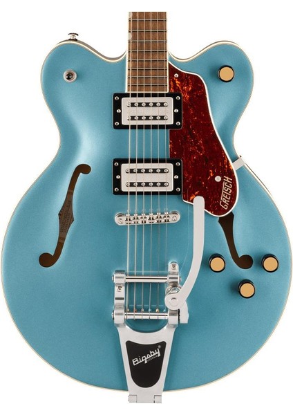 Gretsch G2622T Streamliner Cb Dc Bigsby Arctic Blue Elektro Gitar