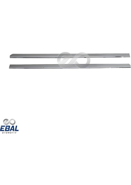 Ford Connect Krom Sürgü Kapı Çıtası Nikelajı 2 Parça 2002-2014 Arası Paslanmaz Çelik