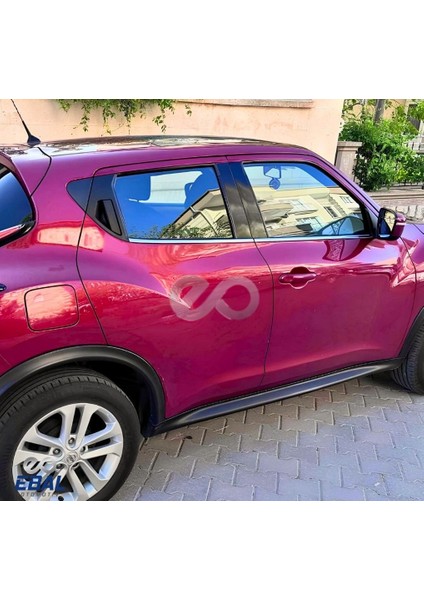 Nissan Juke Krom Cam Çıtası 4 Prç. 2010-2020 P. Çelik