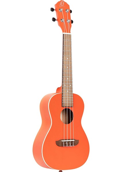 Earth Series Okoume Concert Ukulele (Pumpkin Orange)
