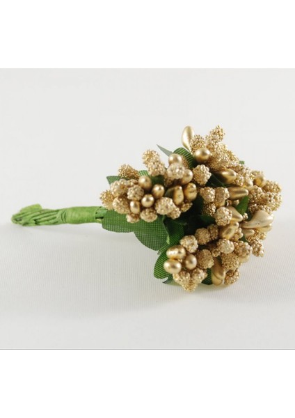 Altın ( Gold ) Tomurcuk Cipso (12 Bağ)