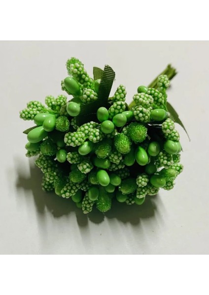 Açık Yeşil Tomurcuk Cipso (12 Bağ)